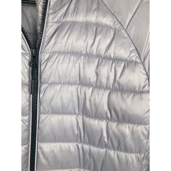 Everlane The ReNew Lightweight Puffer Jacket Lavender Sz S Recycled Polyester - Picture 13 of 14